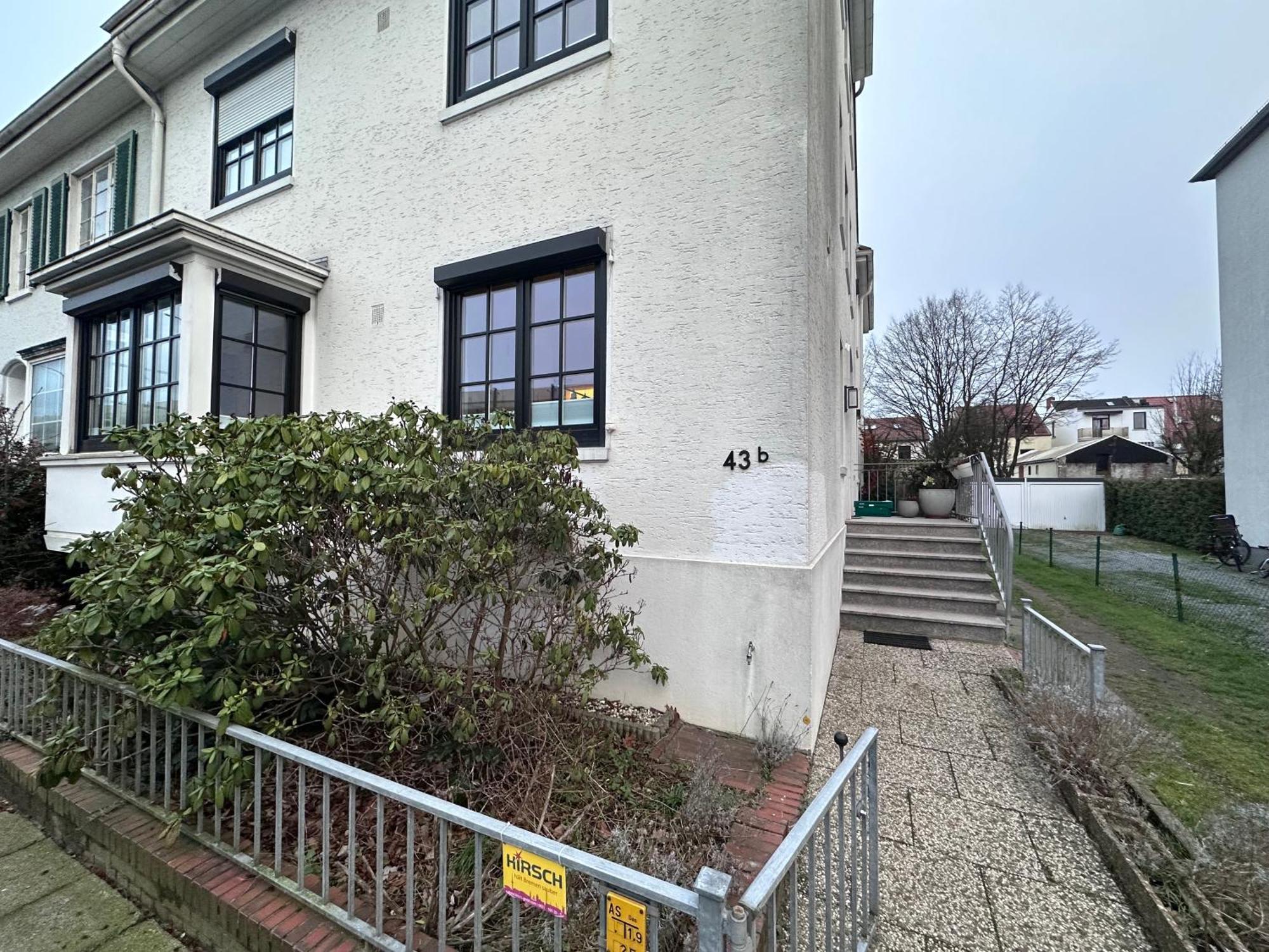 Souterrain Appartement Im Geteviertel Bremen Exterior foto